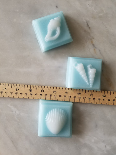 Sea Shell Soap Beach Nautical Wedding Favors Set of 9 - The Lovely Gift Co