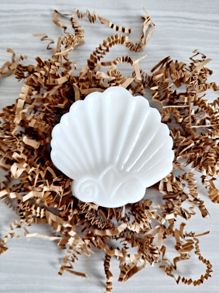 Clam Shell Soap Beach Nautical Wedding Shower Favors Set of 12 - The Lovely Gift Co