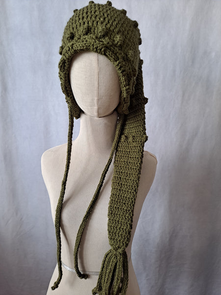 Woodland Fae Long Hat in your choice of color - The Lovely Gift Co