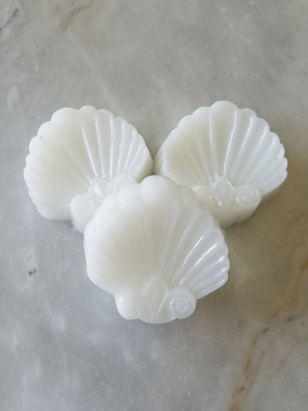 Clam Shell Soap Beach Nautical Wedding Shower Favors Set of 12 - The Lovely Gift Co