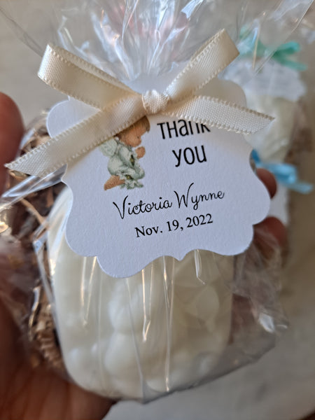 Baby Baptism Christening Angel Soap Party Favors Set of 12 - The Lovely Gift Co