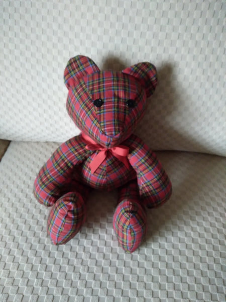 Handmade Memory Bear Keepsake - The Lovely Gift Co