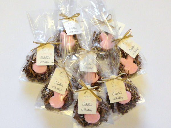 Kids Bunny Soap Party Favors, Set of 12 - The Lovely Gift Co